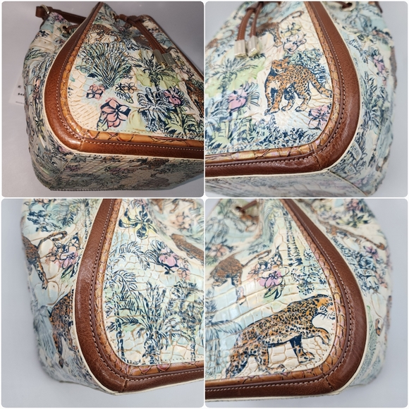 Brahmin Melinda Satchel in Souvenir Panthera NWT - Picture 15 of 15
